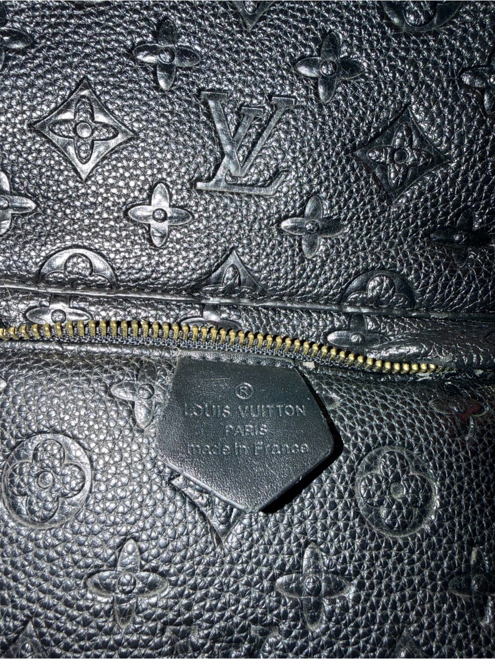 Black Embossed Mini Backpack - Picture 10 of 11